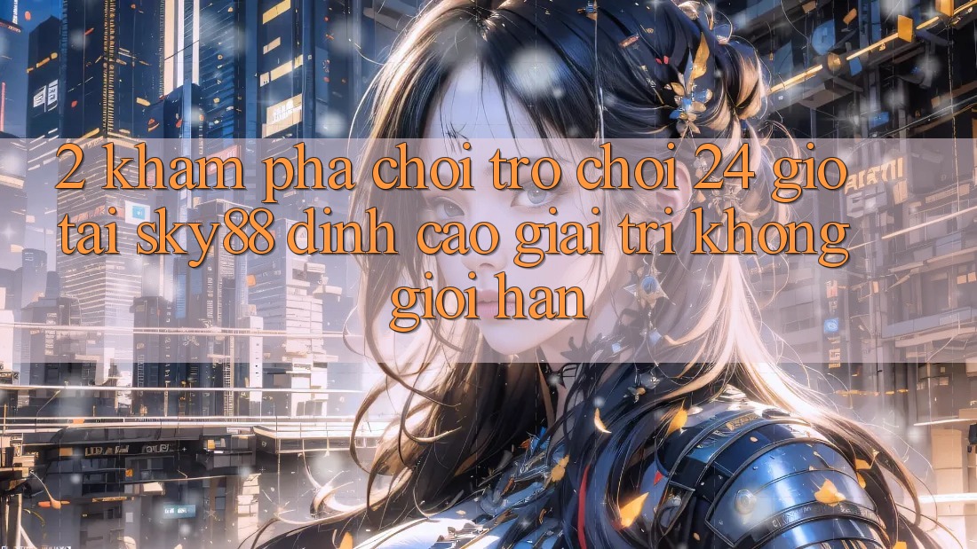 2. Khám phá chơi trò chơi 24 giờ tại Sky88: Đỉnh cao giải trí không giới hạn