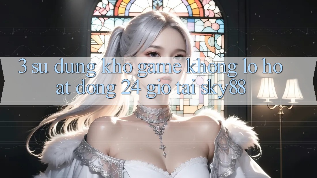 3. Sử dụng kho game khổng lồ hoạt động 24 giờ tại Sky88