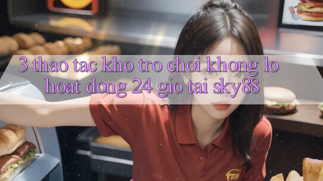 3. Thao tác kho trò chơi khổng lồ hoạt động 24 giờ tại Sky88 3. Thao tác kho trò chơi khổng lồ hoạt động 24 giờ tại Sky88