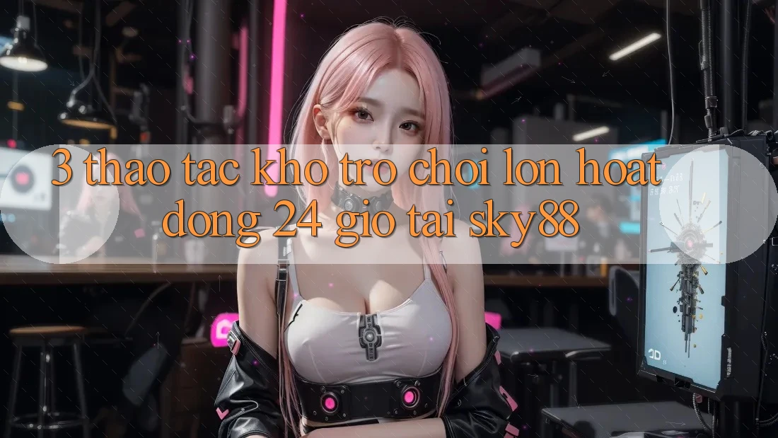 3. Thao tác kho trò chơi lớn hoạt động 24 giờ tại Sky88