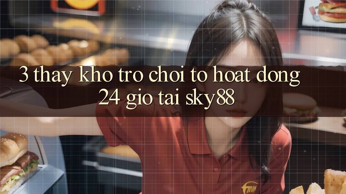 3. Thấy kho trò chơi to hoạt động 24 giờ tại Sky88