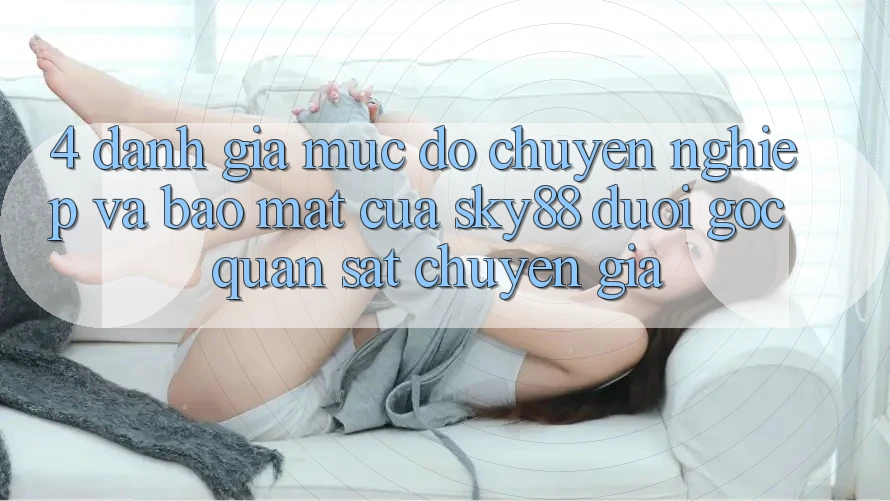 4. Đánh giá mức độ chuyên nghiệp và bảo mật của Sky88 dưới góc quan sát chuyên gia