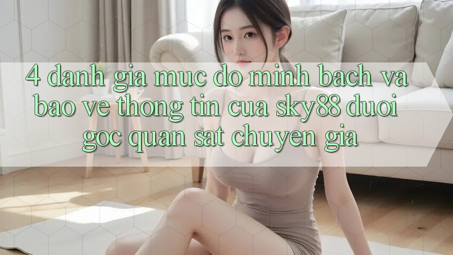 4. Đánh giá mức độ minh bạch và bảo vệ thông tin của Sky88 dưới góc quan sát chuyên gia