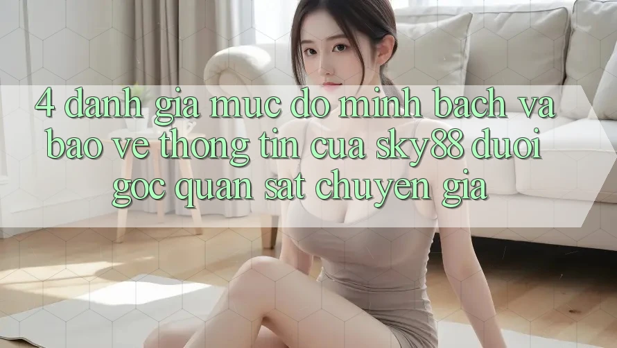 4. Đánh giá mức độ minh bạch và bảo vệ thông tin của Sky88 dưới góc quan sát chuyên gia