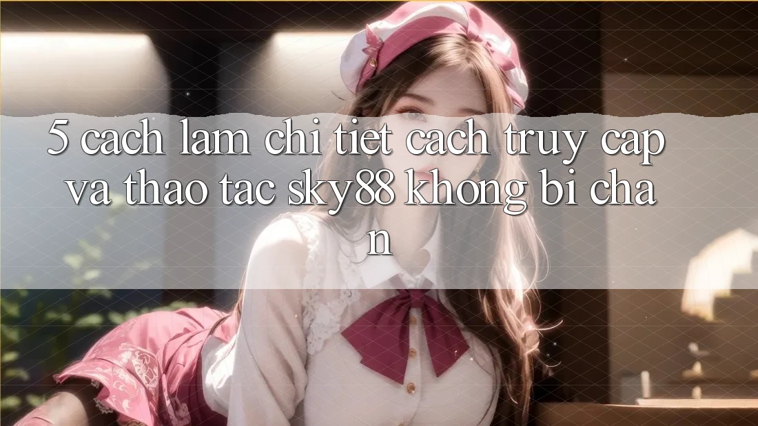 5. Cách làm chi tiết cách truy cập và thao tác Sky88 không bị chặn