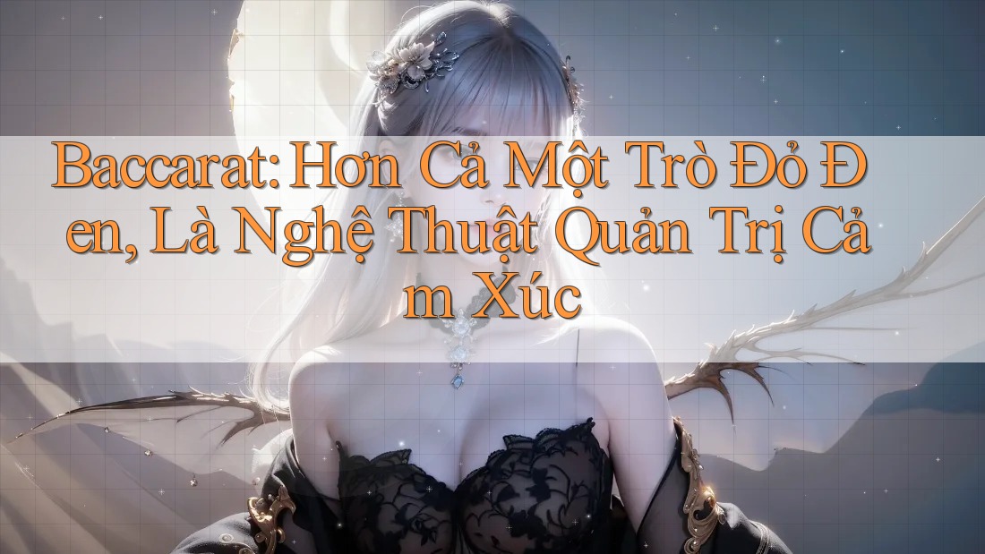 Baccarat: Hơn Cả Một Trò Đỏ Đen, Là Nghệ Thuật Quản Trị Cảm Xúc Baccarat: Hơn Cả Một Trò Đỏ Đen, Là Nghệ Thuật Quản Trị Cảm Xúc