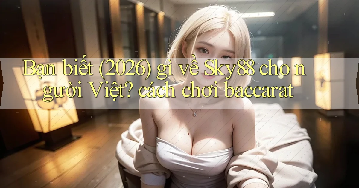 Bạn biết (2026) gì về Sky88 cho người Việt cách chơi baccarat