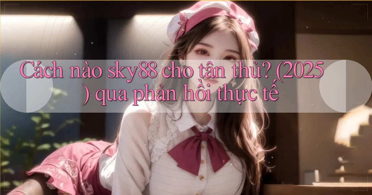 Cách nào sky88 cho tân thủ (2025) qua phản hồi thực tế