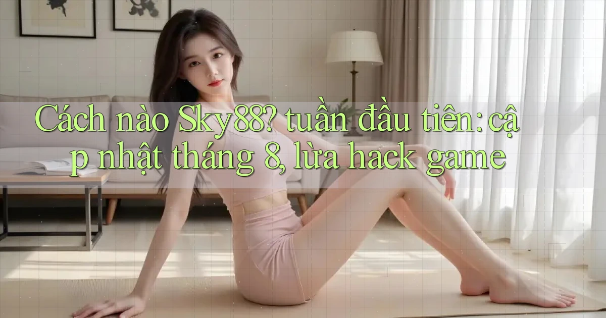 Cách nào Sky88 tuần đầu tiên cập nhật tháng 8, lừa hack game