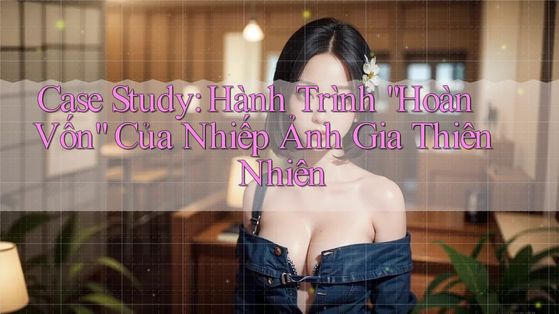 Case Study: Hành Trình “Hoàn Vốn” Của Nhiếp Ảnh Gia Thiên Nhiên
