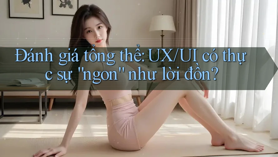 Đánh giá tổng thể: UX/UI có thực sự “ngon” như lời đồn? Đánh giá tổng thể: UX/UI có thực sự “ngon” như lời đồn?