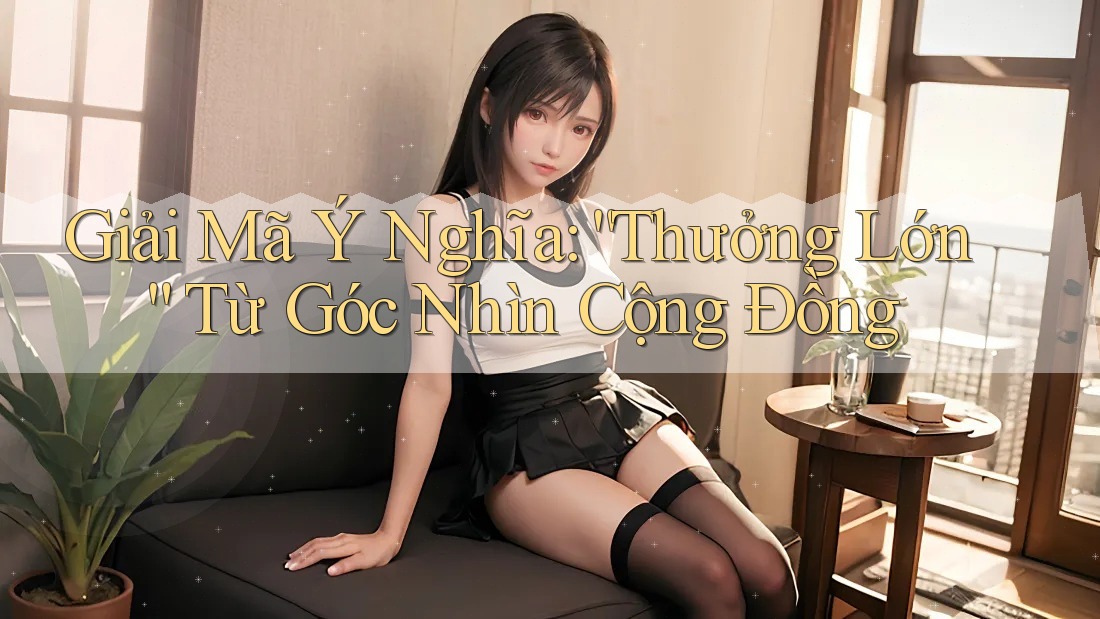 Giải Mã Ý Nghĩa: “Thưởng Lớn” Từ Góc Nhìn Cộng Đồng