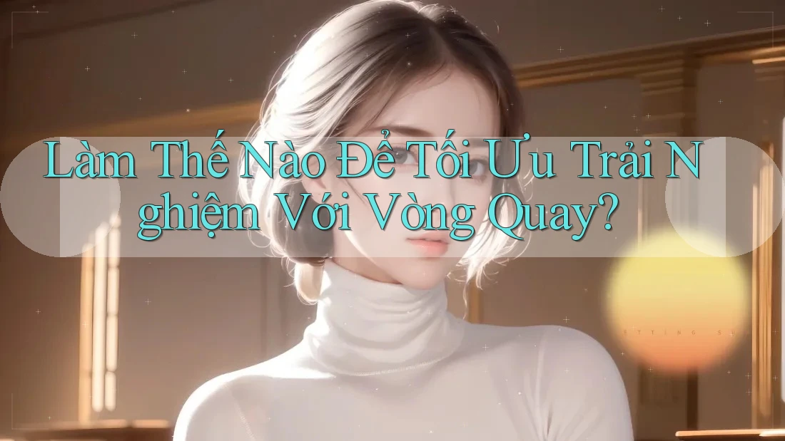 Làm Thế Nào Để Tối Ưu Trải Nghiệm Với Vòng Quay? Làm Thế Nào Để Tối Ưu Trải Nghiệm Với Vòng Quay?