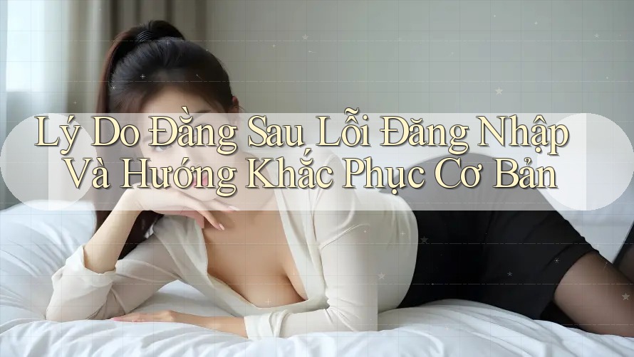 Lý Do Đằng Sau Lỗi Đăng Nhập Và Hướng Khắc Phục Cơ Bản