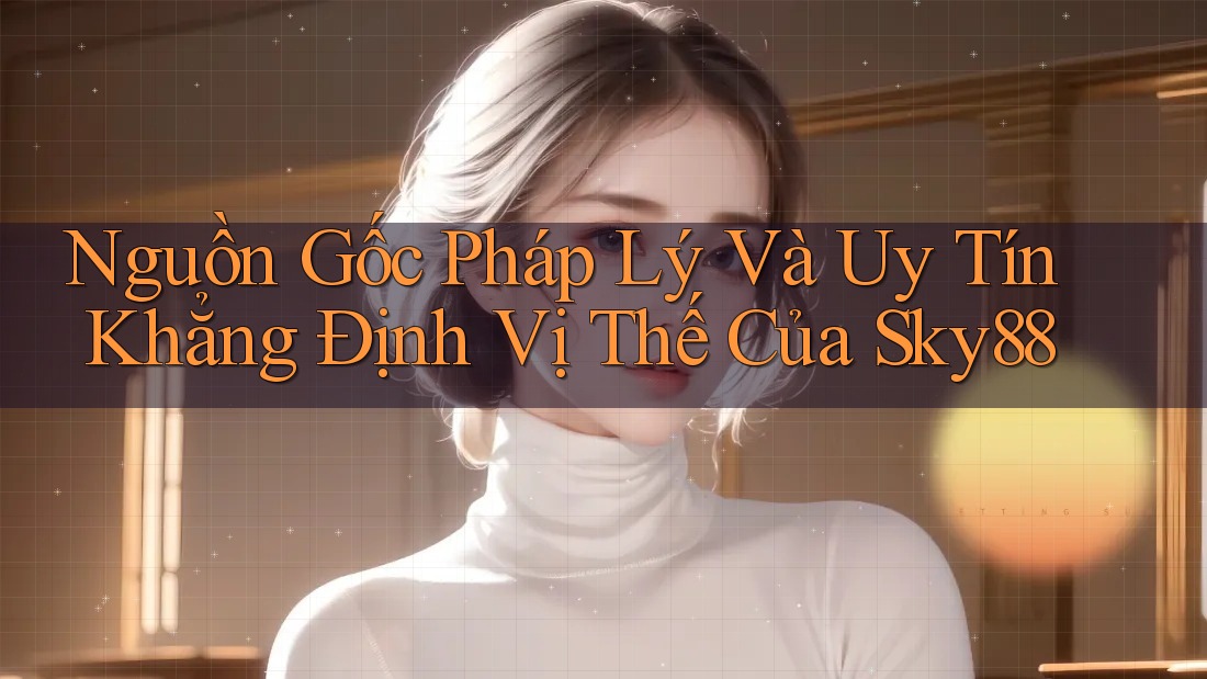Nguồn Gốc Pháp Lý Và Uy Tín Khẳng Định Vị Thế Của Sky88 Nguồn Gốc Pháp Lý Và Uy Tín Khẳng Định Vị Thế Của Sky88