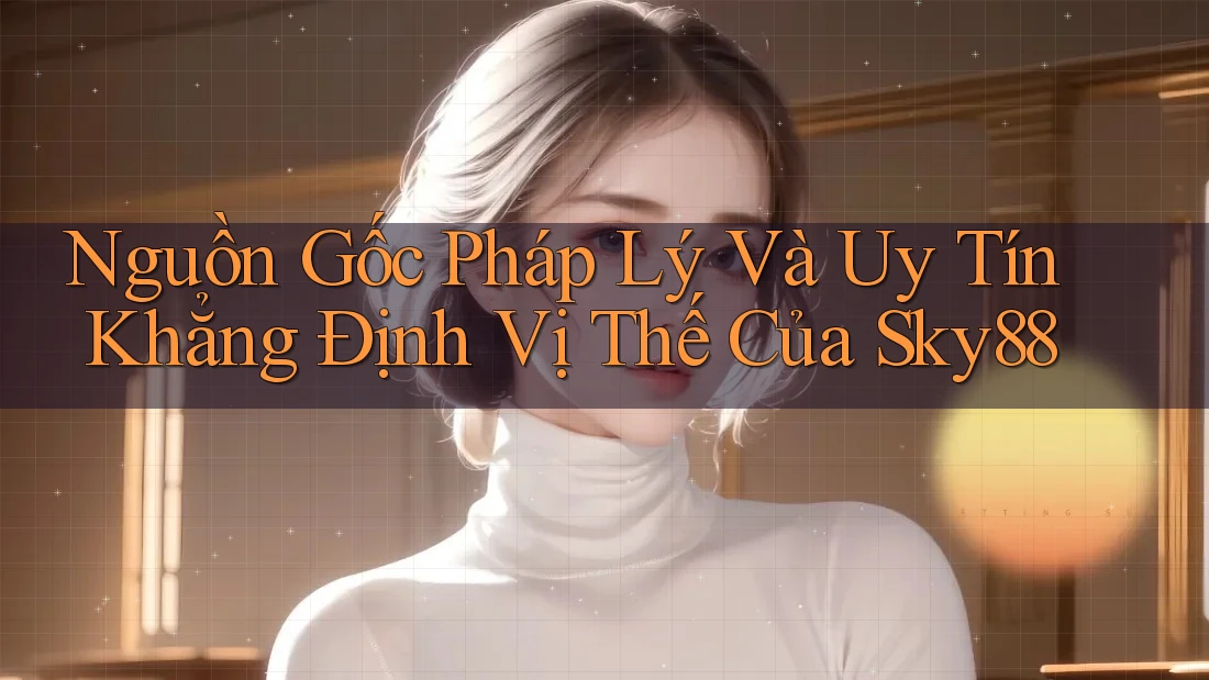 Nguồn Gốc Pháp Lý Và Uy Tín Khẳng Định Vị Thế Của Sky88 Nguồn Gốc Pháp Lý Và Uy Tín Khẳng Định Vị Thế Của Sky88