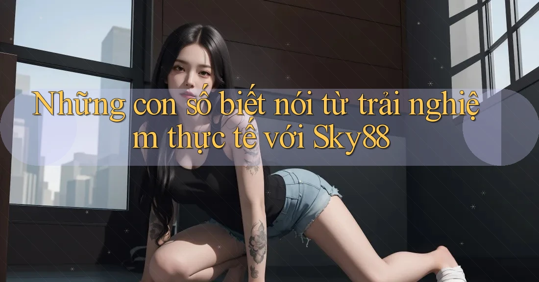 Những con số biết nói từ trải nghiệm thực tế với Sky88