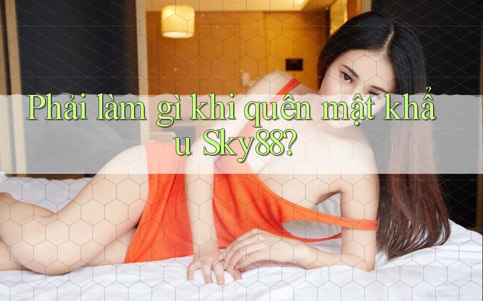 Phải làm gì khi quên mật khẩu Sky88? Phải làm gì khi quên mật khẩu Sky88?