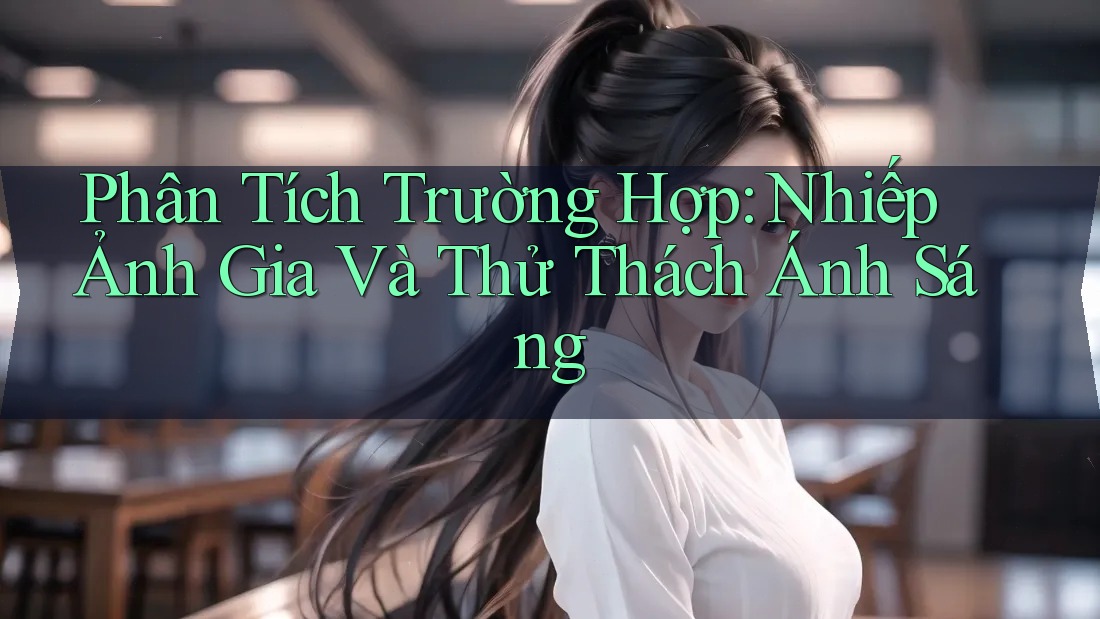 Phân Tích Trường Hợp: Nhiếp Ảnh Gia Và Thử Thách Ánh Sáng