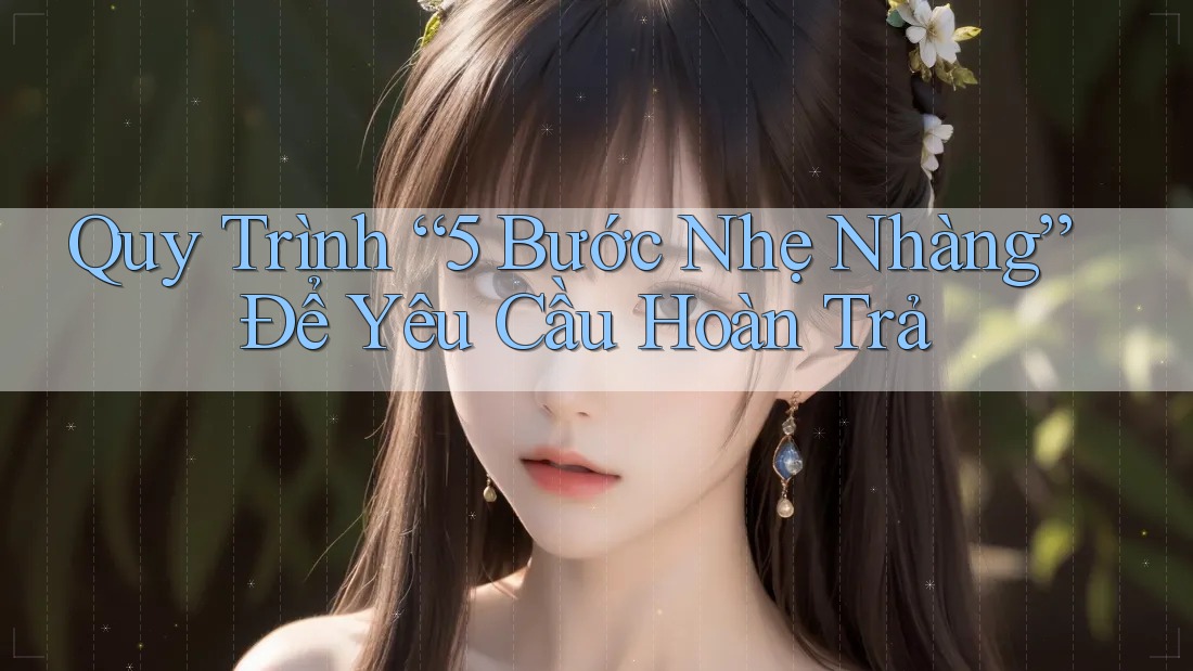 Quy Trình “5 Bước Nhẹ Nhàng” Để Yêu Cầu Hoàn Trả