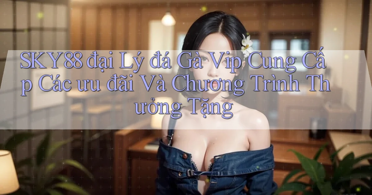 sky88  đại lý đá gà vip cung cấp các ưu đãi và chương trình thưởng tặng