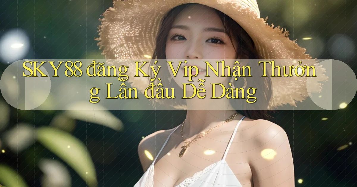 sky88  đăng ký vip nhận thưởng lần đầu dễ dàng