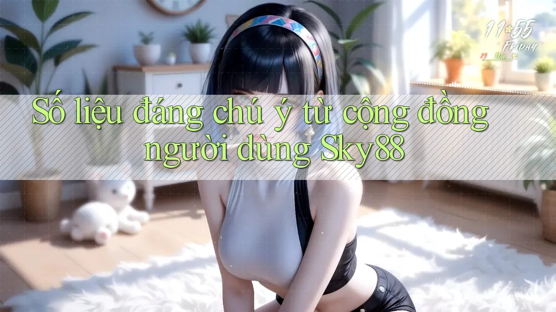 Số liệu đáng chú ý từ cộng đồng người dùng Sky88