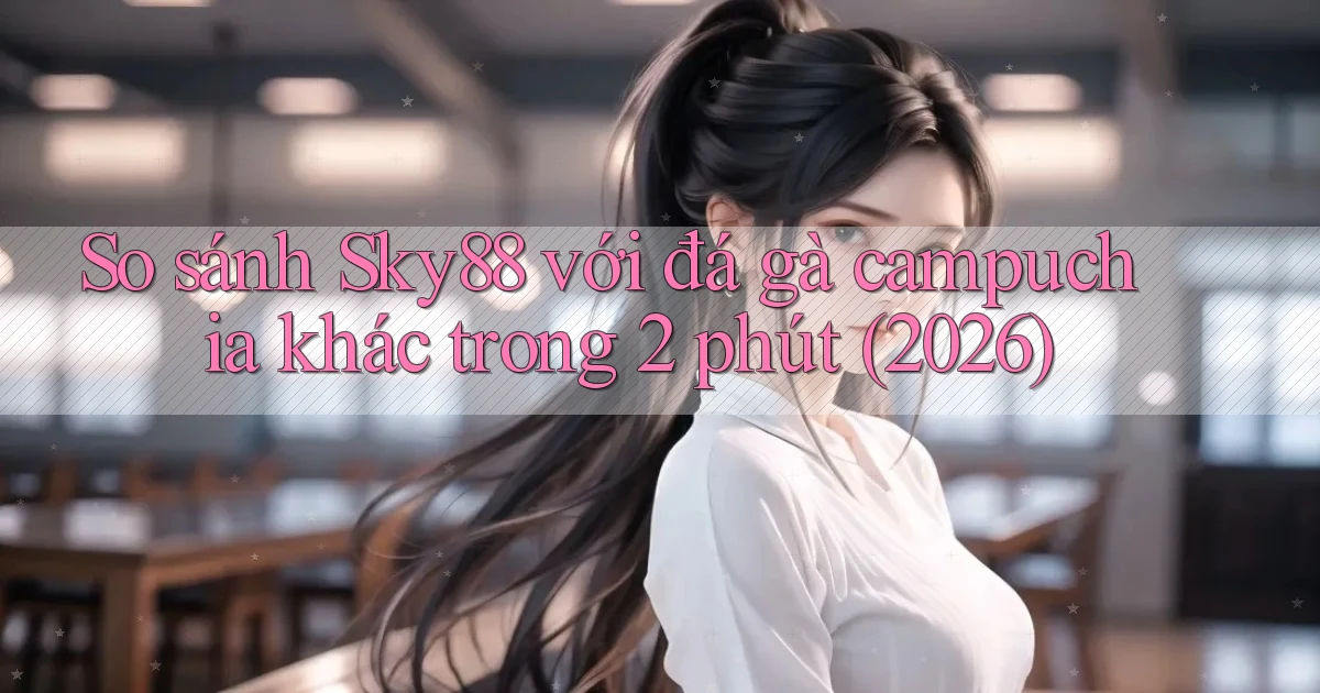 So sánh Sky88 với đá gà campuchia khác trong 2 phút (2026)