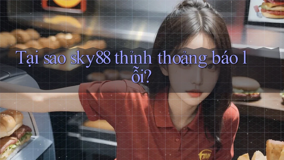 Tại sao sky88 thỉnh thoảng báo lỗi?
