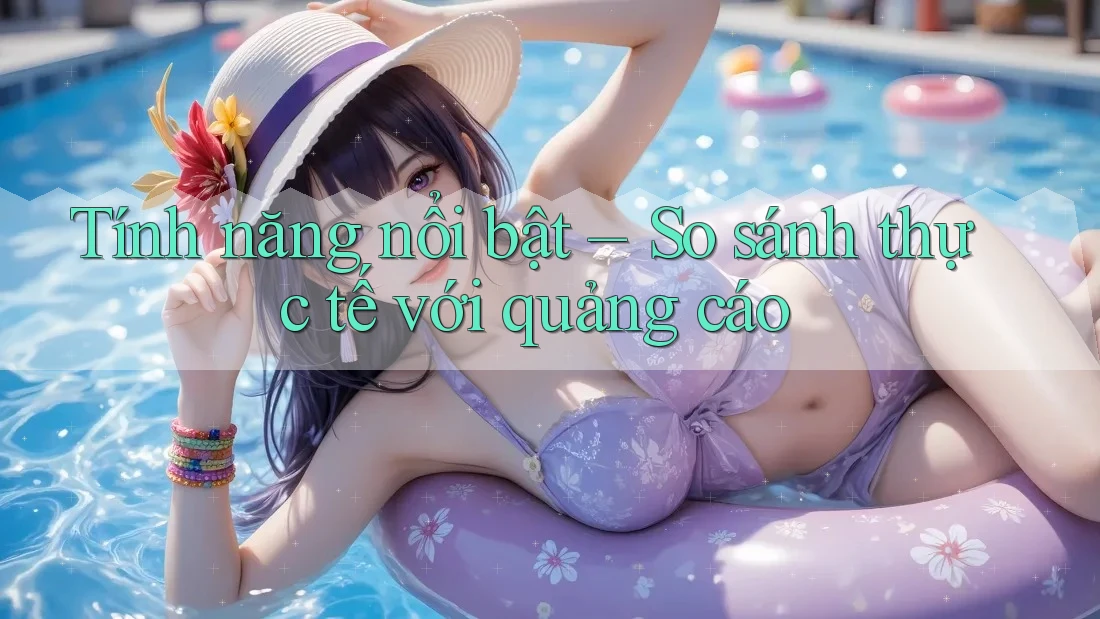 Tính năng nổi bật – So sánh thực tế với quảng cáo