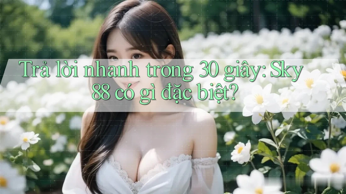 Trả lời nhanh trong 30 giây: sky88 có gì đặc biệt?