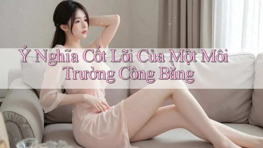 Ý Nghĩa Cốt Lõi Của Một Môi Trường Công Bằng